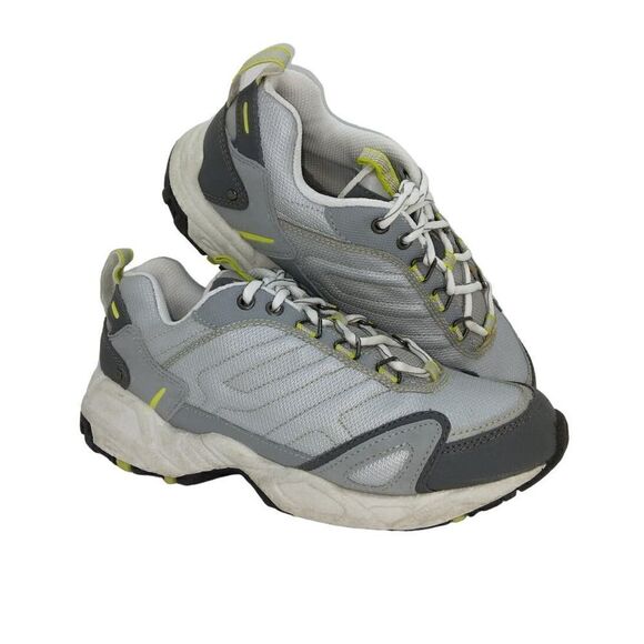 Cross Trekkers Womens Pre-owned Gray Sneakers - sz. 7 1/2 - Picture 1 of 6